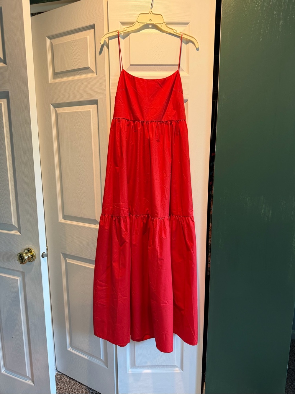 Commense Red Women maxi dress